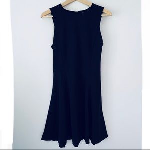 Theory Sleeveless Fit & Flare Dress